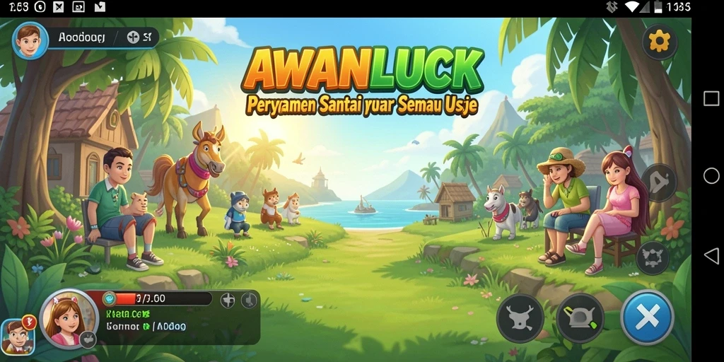 Tangkapan layar dari gameplay menawan di AWANLUCK.