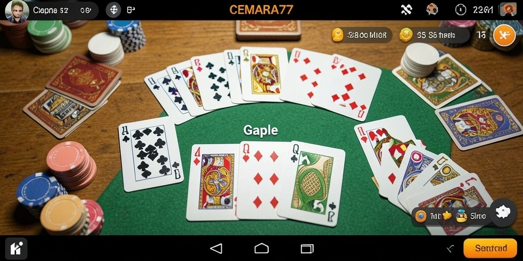 Tampilan gameplay CEMARA77 yang menarik dan seru.
