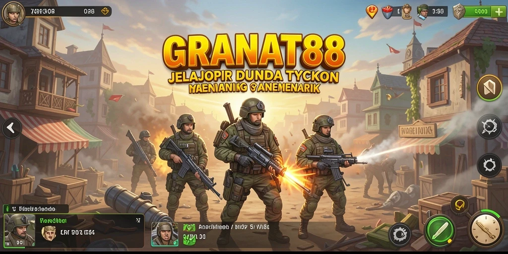 Tampilan gameplay seru di dunia bisnis Tycoon.