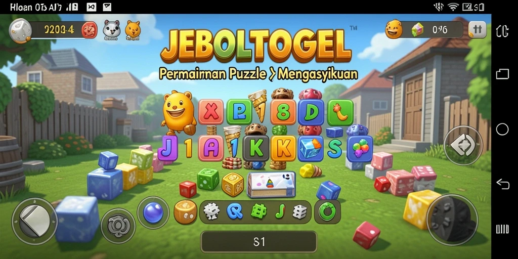 Tampilan menarik dari gameplay Puzzle JEBOLTOGEL