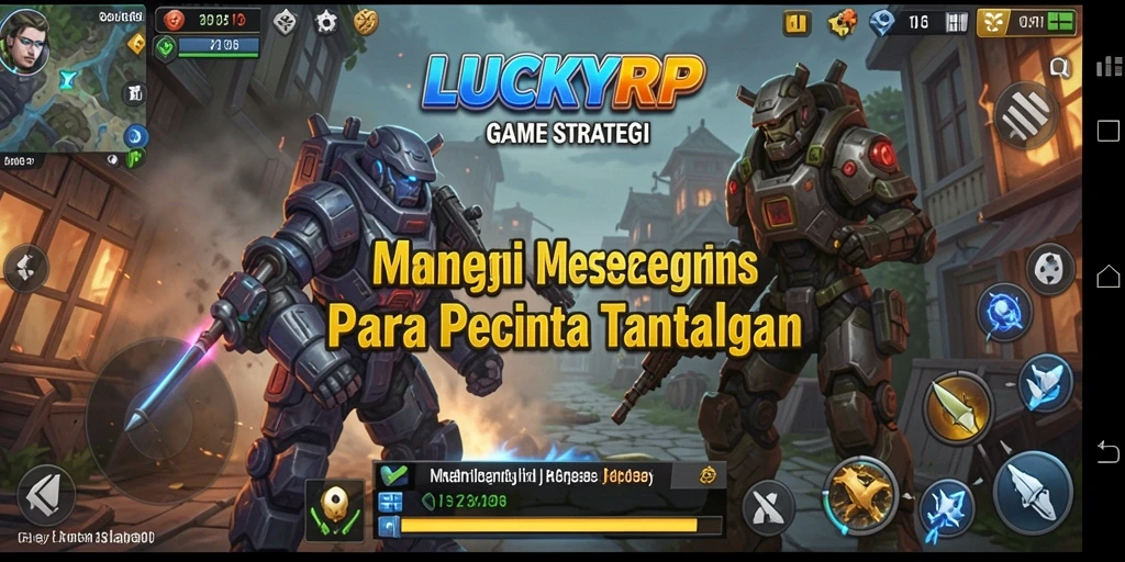Tangkapan layar gameplay LUCKYRP menunjukkan aksi strategi yang mendebarkan.