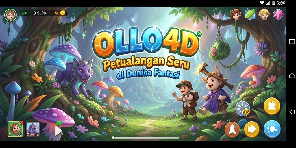 Tampilan aksi seru dalam gameplay OLLO4D yang memikat.