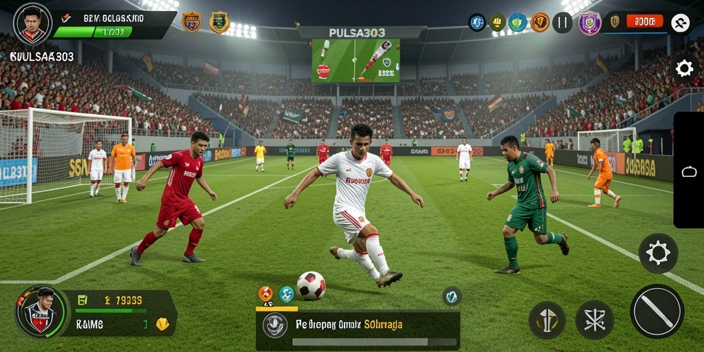 Tampilan gameplay PULSA303 yang penuh aksi di lapangan.
