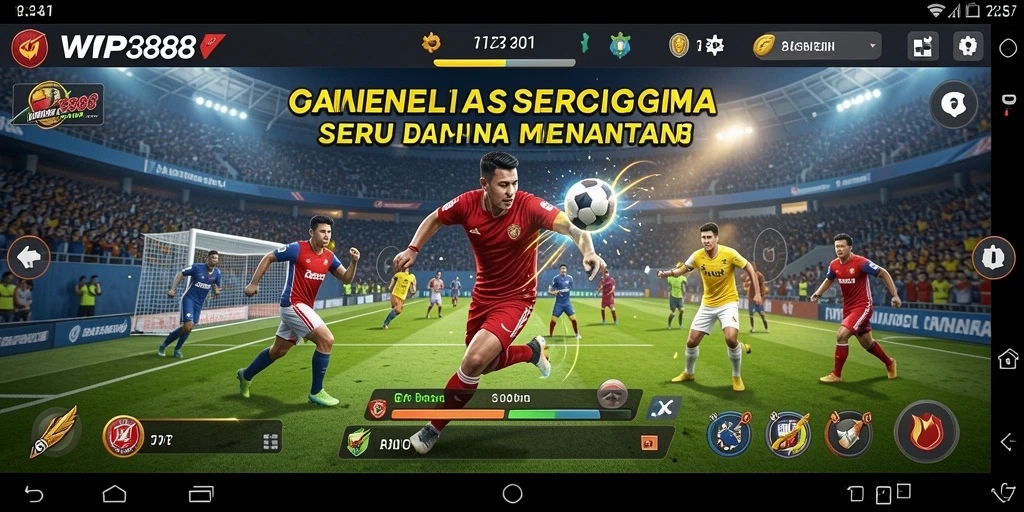 Tampilan gameplay seru dan interaktif dari WP888.